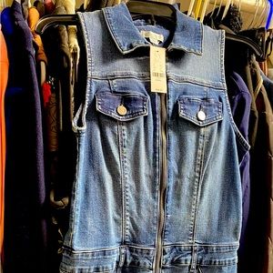NY & C Jumpsuit denim romper size Small